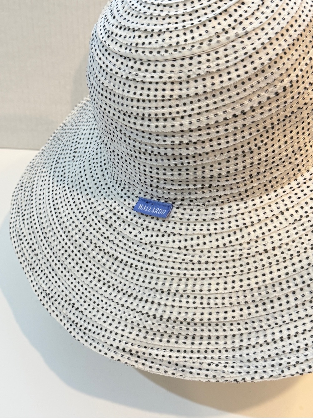 Wallaroo Scrunchie Polka Dot Hat